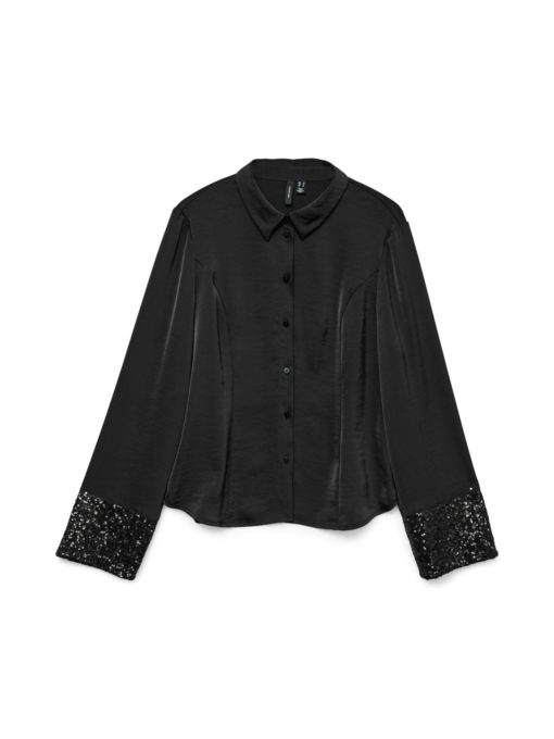 VMGRY ls satin shirt