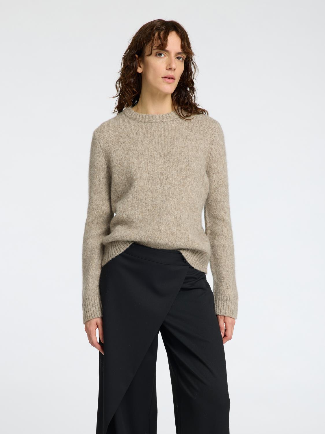 SLFAVA ls knit o-neck