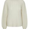 YASLELU ls o-neck knit pullover