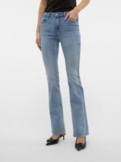 VMFLASH mr flared jeans Light Blue