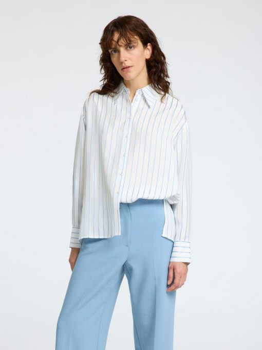 SLFMAIRIN ls striped shirt