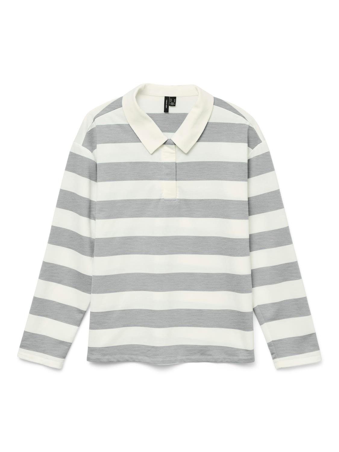 VMPERNILLE ls striped polo tee