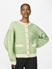 YASGEA ls knit cardigan Green