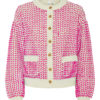 YASGEA ls knit cardigan Pink