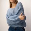 Joseph knit sweater Dusty Blue