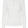 VMZADIE ls o-neck top White