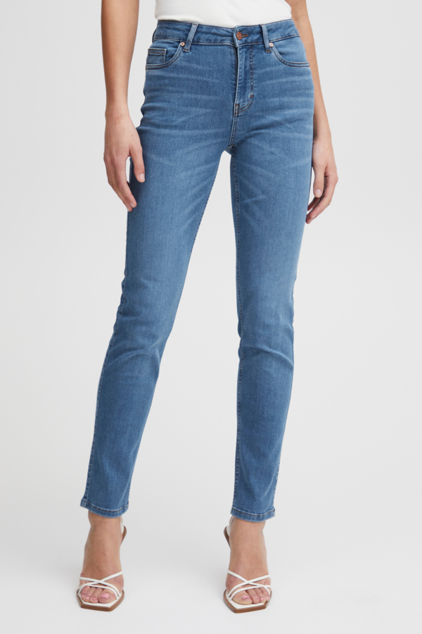 PZEMMA HW Jeans Medium Straight Leg