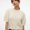 VMNOVAH ss o-neck puff pullover Birch