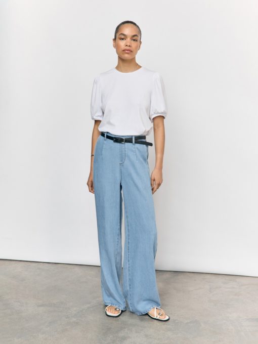 OBJFRAME lisa wide mw pants