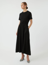 YASFLAXY hw ankle skirt Black