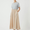 YASFLAXY hw ankle skirt Birch