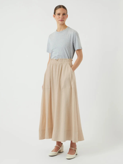 YASFLAXY hw ankle skirt Birch