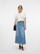 VMHILLA mr wide 7/8 denim skirt