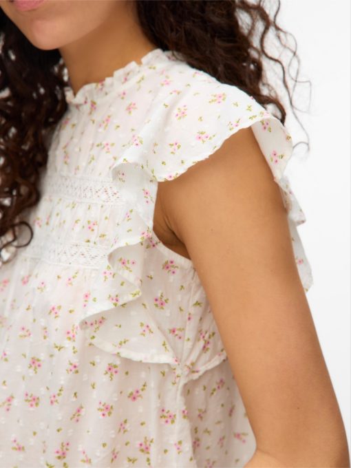 VMTRINE sl lace top Pink