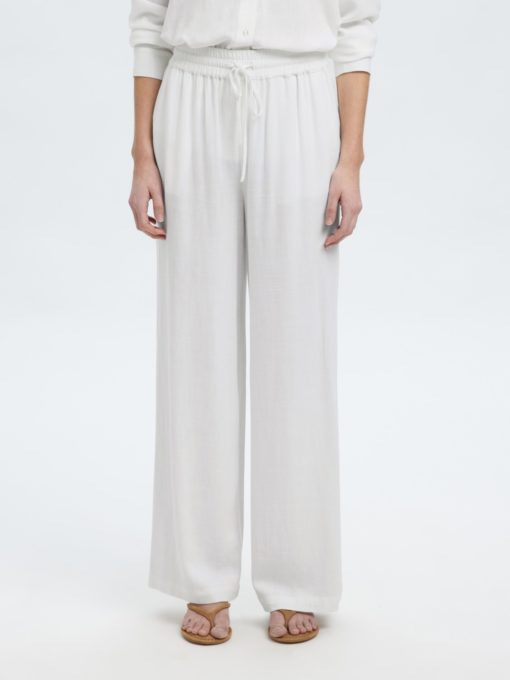 SLFVIVA-GULIA hw long sun pant White