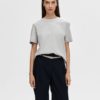 SLFESSENTIAL ss boxy tee Grey