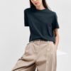 SLFESSENTIAL ss boxy tee Navy