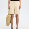 SLFVIENNA hw wide shorts Birch