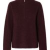 SLFLULU ls knit half zip