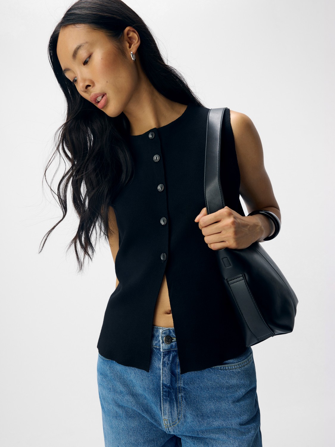 OBJREYNARD re knit vest