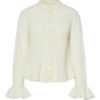 YASNUMA ls knit cardigan Birch