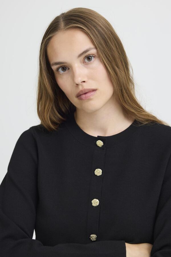 PZSARA Short Cardigan Black