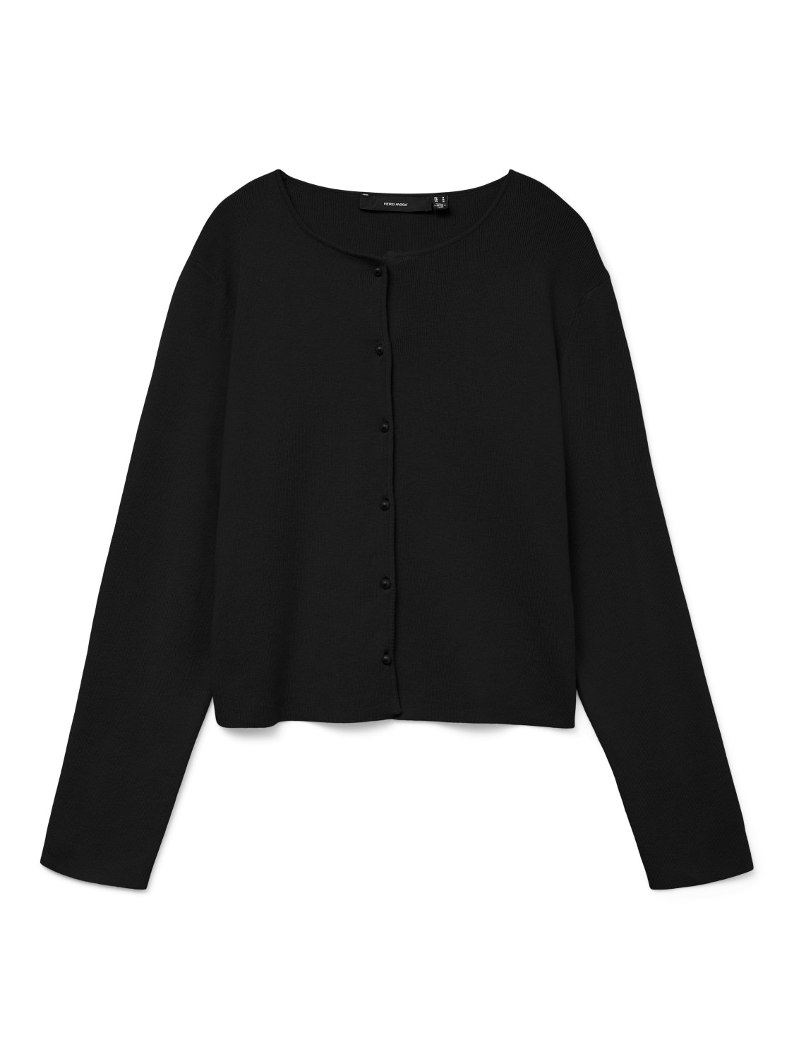 VMKRISTI ls o-neck cardigan Black