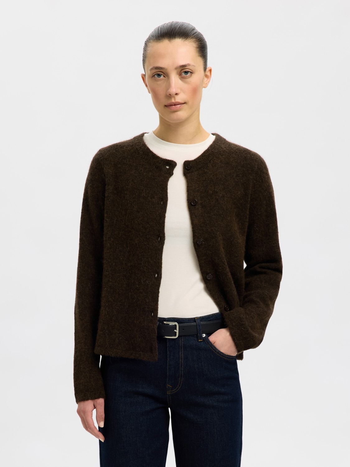 SLFLULU new ls knit cardigan Delicioso