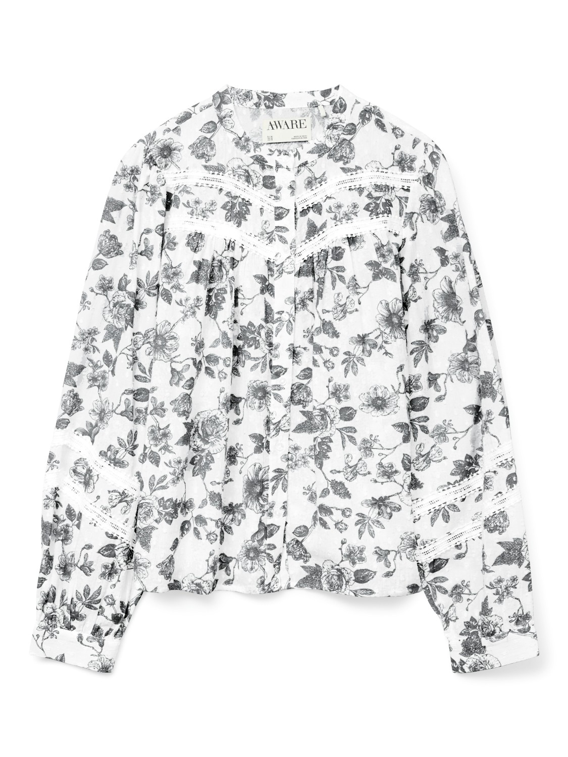 AWHARMONY ls shirt Blue