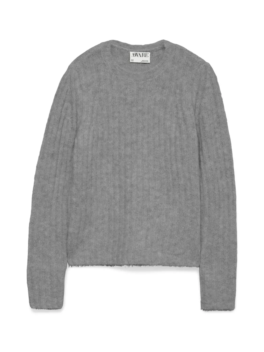 AWTESSA ls o-neck knit Grey