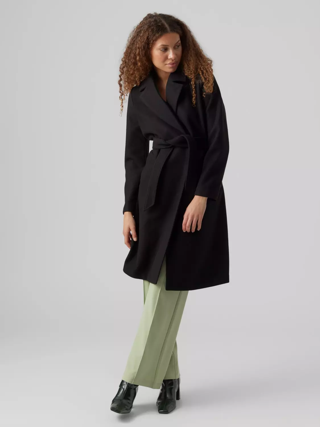 VMFORTUNEAYA long coat Black