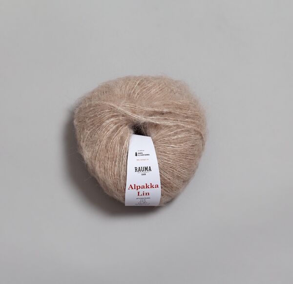 Alpakka Lin Beige