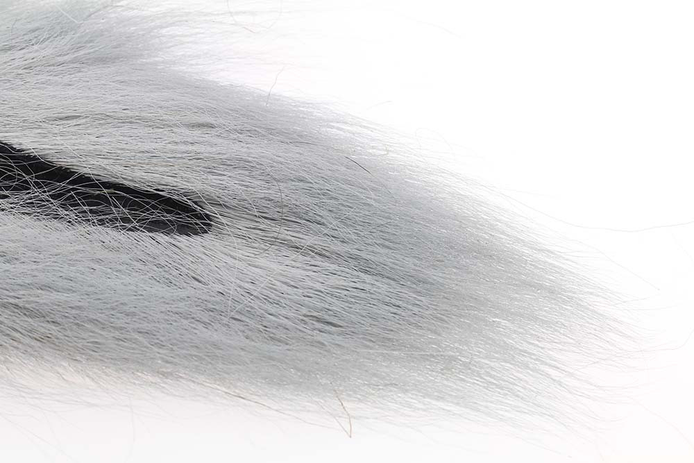 Bucktail Large, Pearl grey