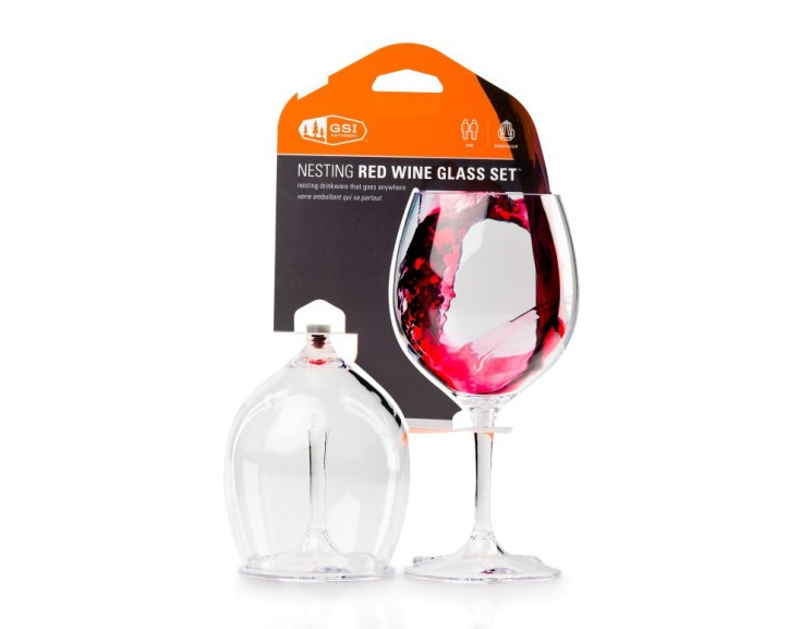 GSI  Nesting Red Wine Glass Set