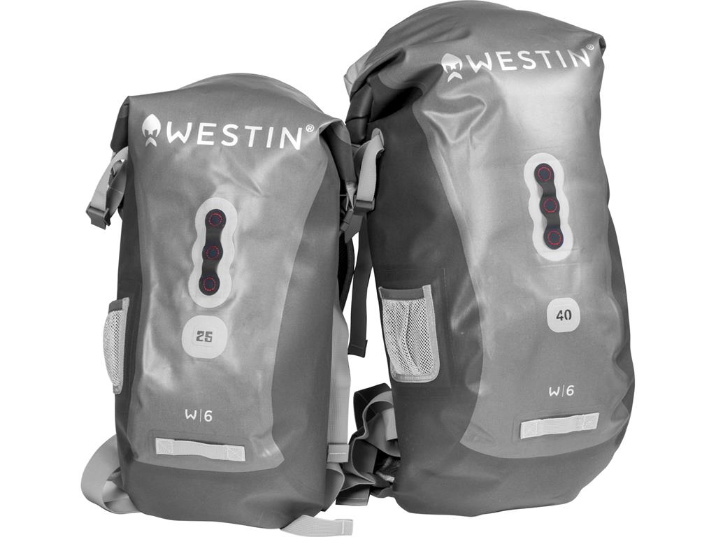 Westin W6 wading backpack Silver/Grey