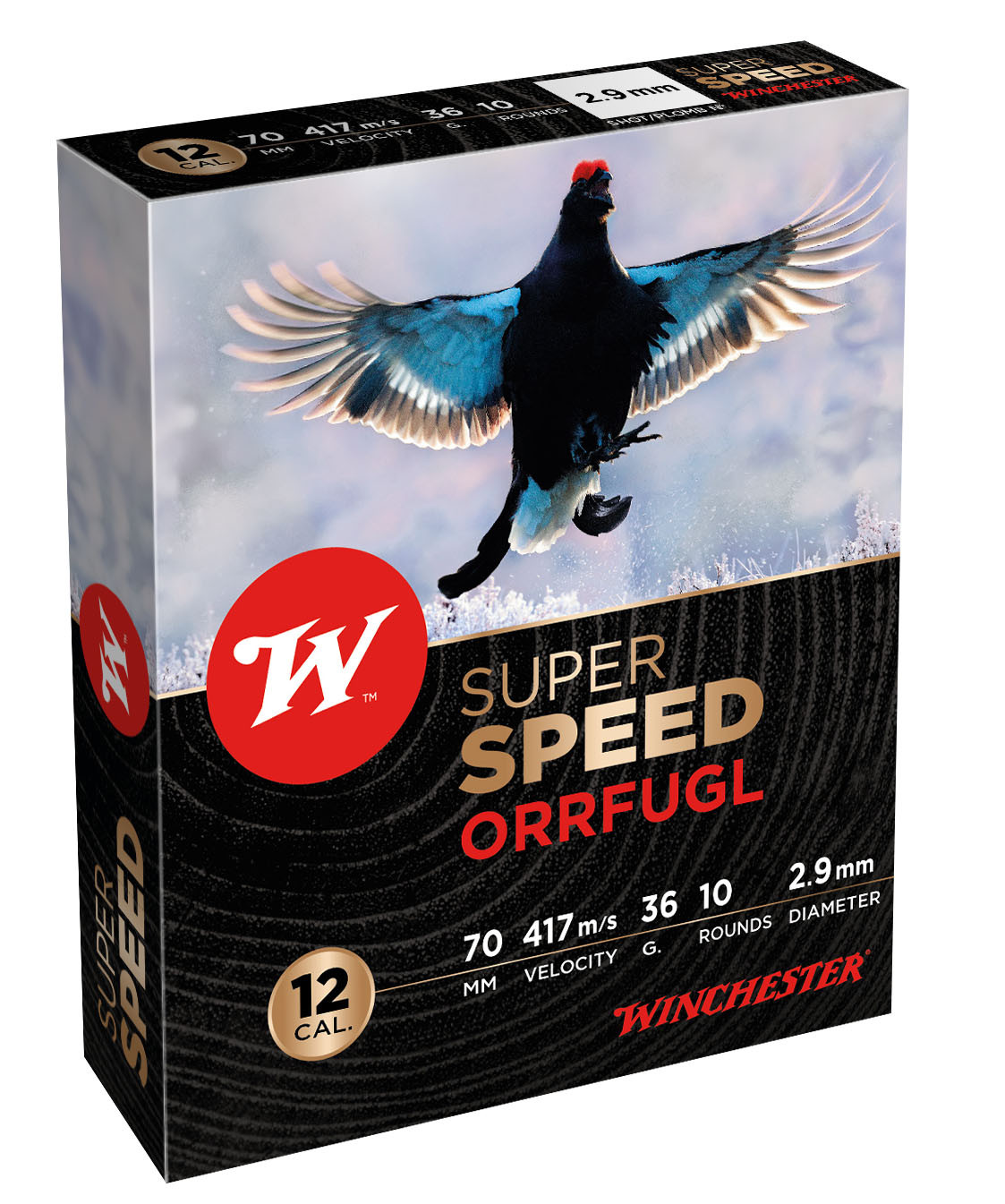 Winchester superspeed 12/70 36g Orrfugl US5