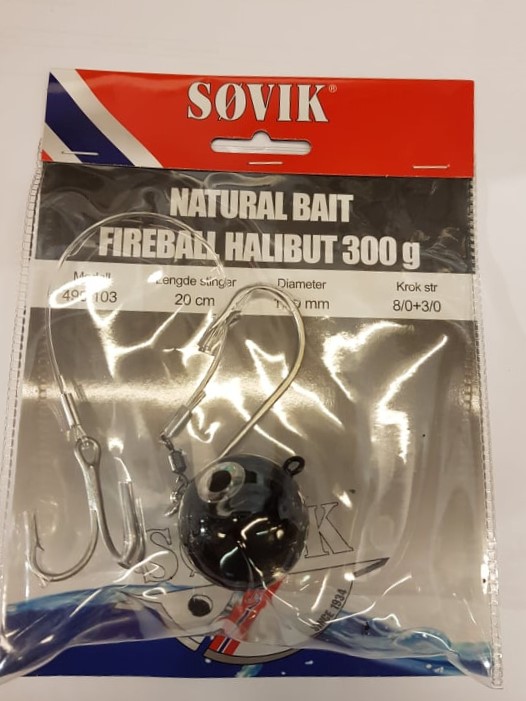 Søvik  Natural Bait 103 Fireball Halibut