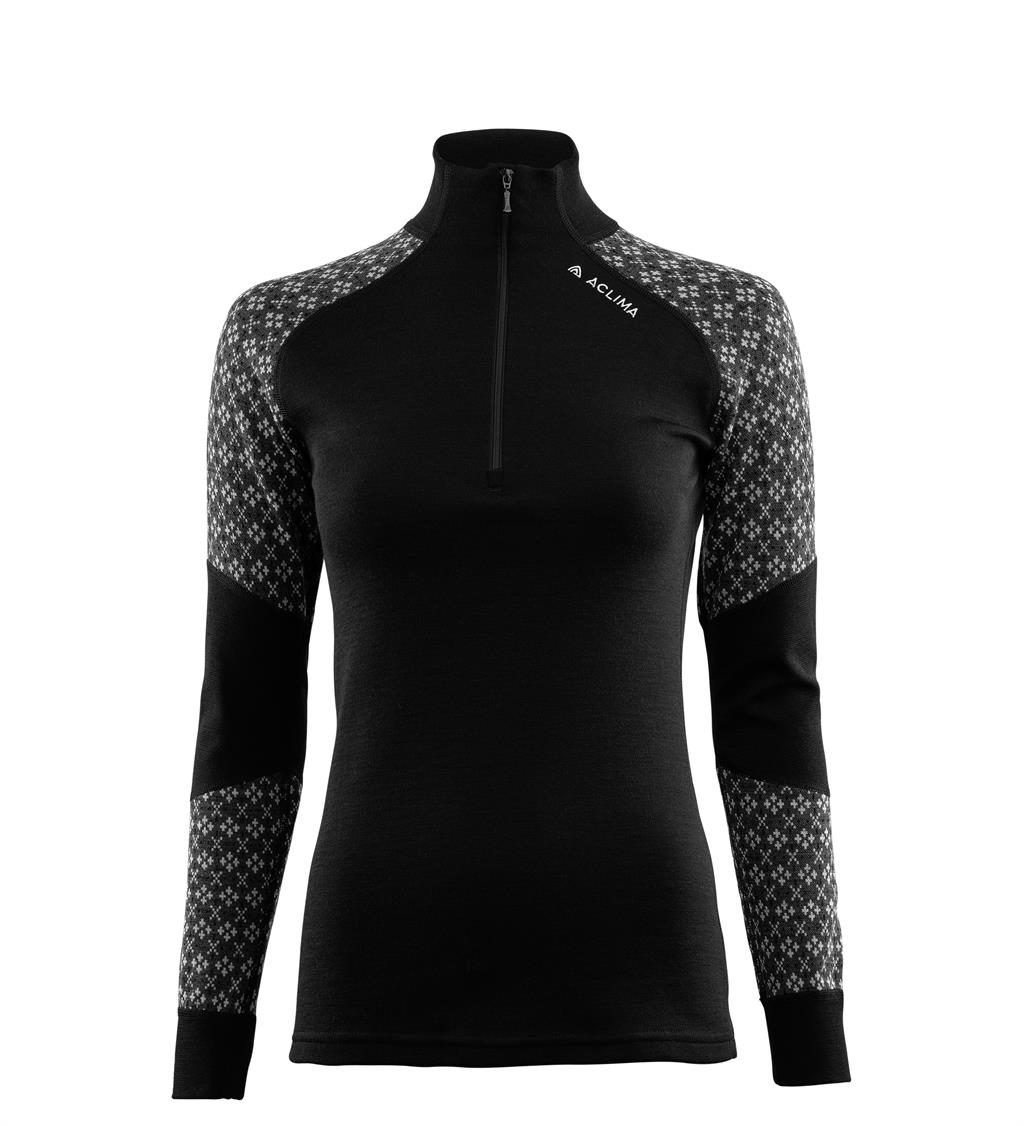Aclima  Designwool Glitre Mock Neck, W