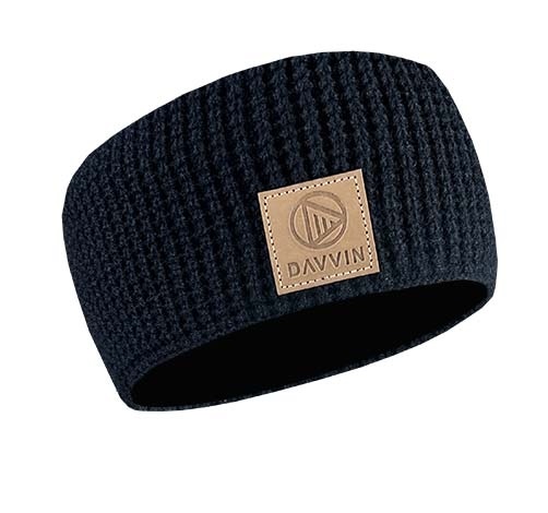 LASLETTIND HEADBAND KNIT NAVY