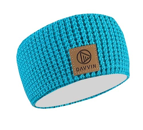 Laslettind Headband Knit Turkis