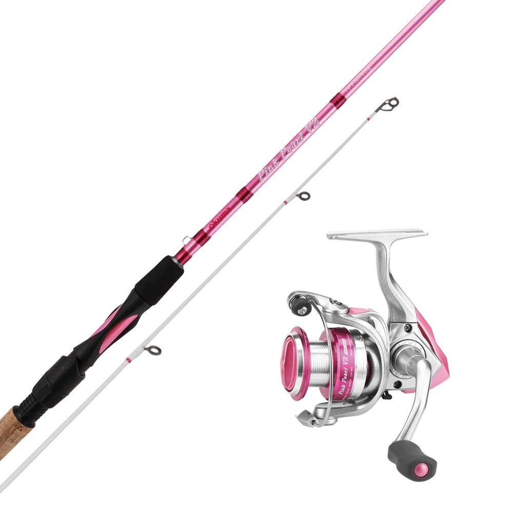 Okuma  Combo Pink Pearl V2 7´1 213cm 5-20g - Pink Pearl 3000 - 0,19mm braid