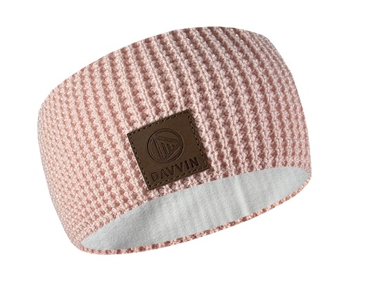 Laslettind Headband Knit Light Rose