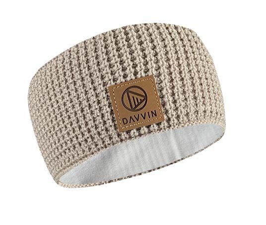 Laslettind Headband Knit Beige