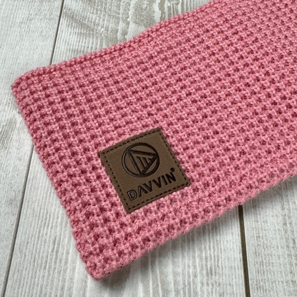 Laslettind Headband Knit Dusty Rose