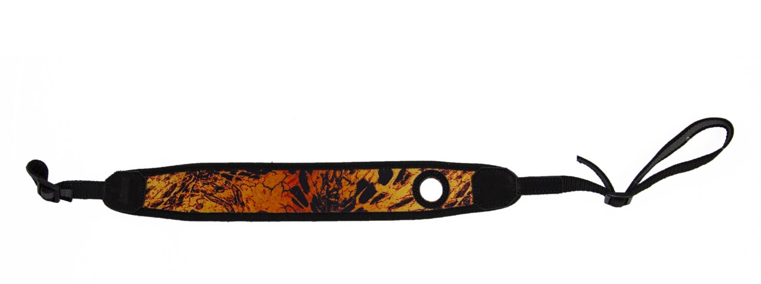 Mjoelner Rifle Sling Thumb rest orange camo