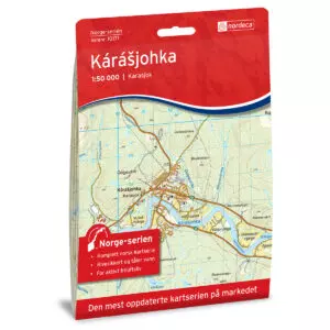 Karasjohka Norge-serien Turkart