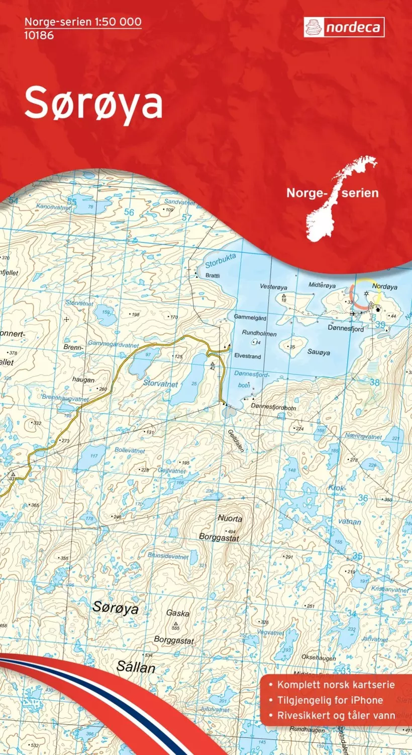 Sørøya Norge-serien Turkart