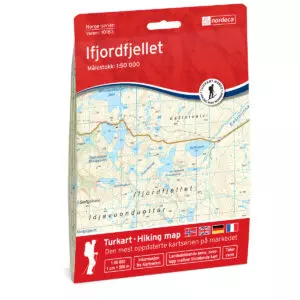 Ifjordfjellet Norge-serien Turkart