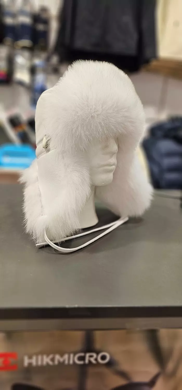 Skinnlue Nappa/Shadow Hvit