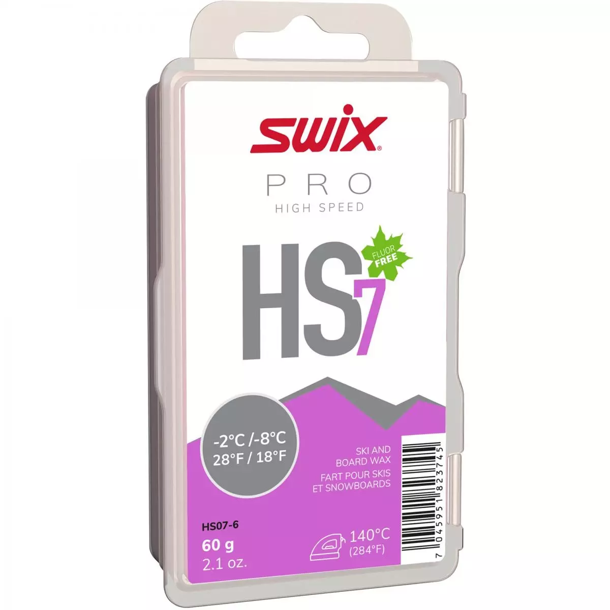 Swix  HS7 Violet, -2°C/-8°C, 60g